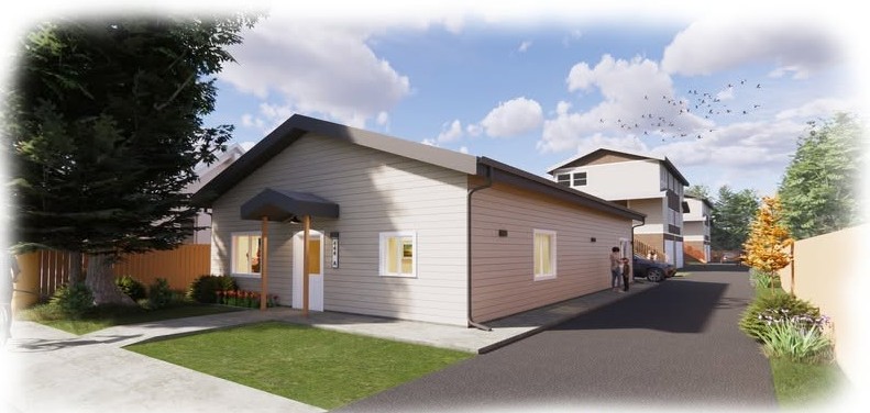 Wilson Street project — single-family home and duplex